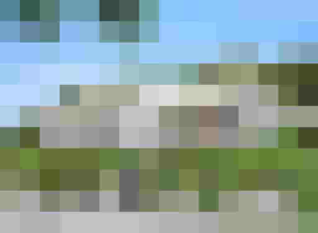 Moderne Wohnanlage in Bruck mit grüner Umgebung und Terrassen, Teil des Projekts „Blickfang III“.