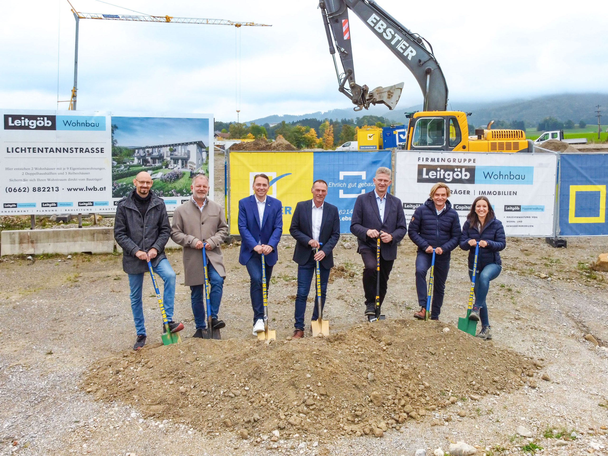 Baustart in Henndorf am Wallersee