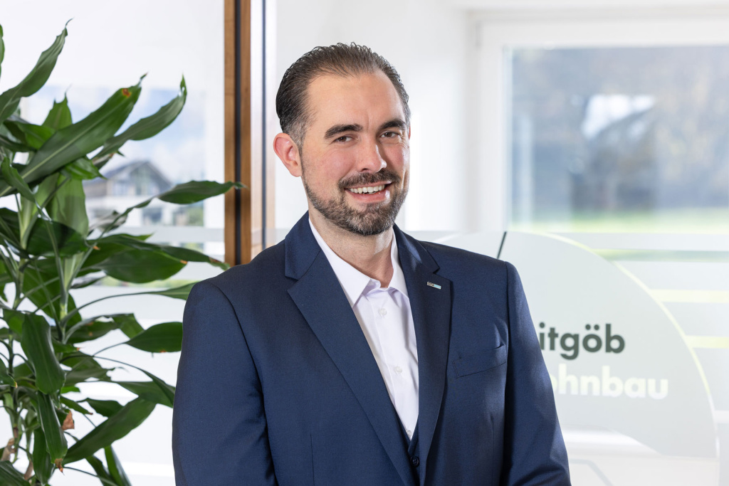 Portrait von Patrick Gollackner, Prokurist der Leitgöb Hausverwaltung